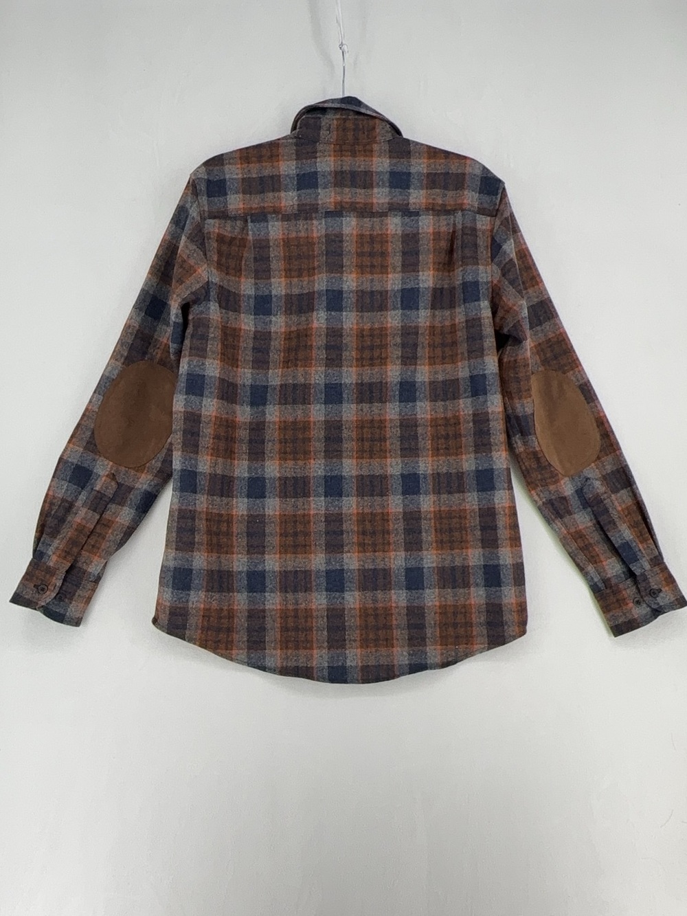 NWT Pendleton Men's Plaid Trail Wool Long-Sleeve Shirt size s - Picture 3 of 9